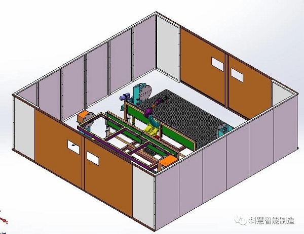 乐橙lc8智能制造精品案例全剖析：制冷装备焊接自动化事情站